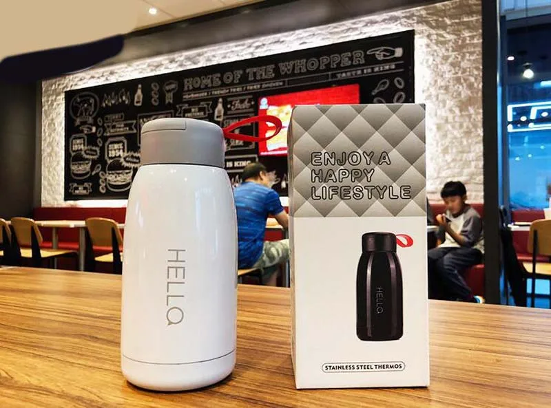 300ml 450ml Cute Belly Thermos Cup Korean Hot Creative Water Bottle Stainless Steel Thermal Coffee Mug Vacuum Flask Insulated