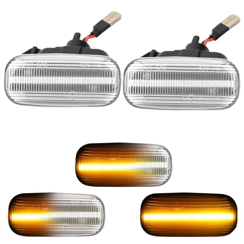 

A Pair Signal Lamp Flowing Water Light LED Car Dynamic Side Marker Blinker Light Turn Signal Light For Audi A3 S3 A8 D2 TT 8N