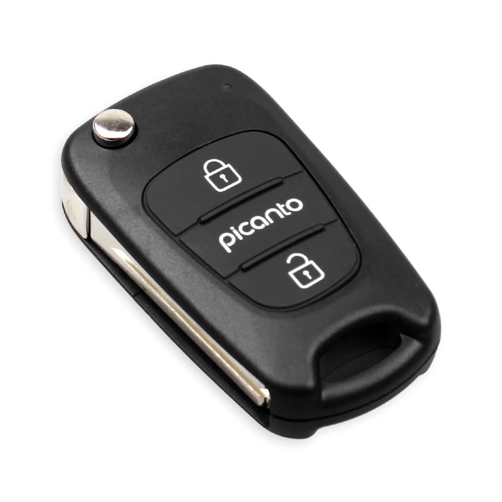 Chiave telecomando per KIA Picanto Remote key Case Fob 3 Bottoni 11 7