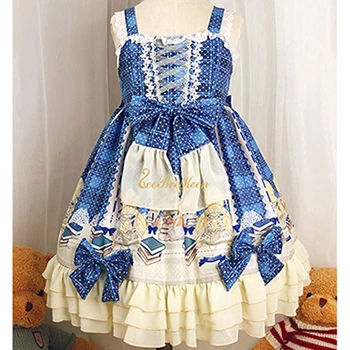 dress Милое детское испанское платье в стиле Лолита женские костюмы для косплея для девочек косплей на Рождество и Хэллоуин платье для взрослых сарафан Лолита платье - Цвет: dress