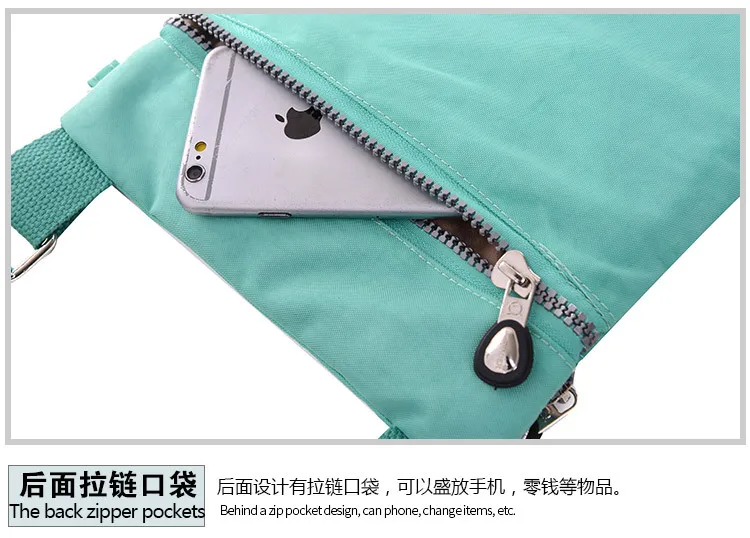 Xi shui bu нейлоновая сумка Bag2018 новая стильная женская сумка повседневная сумка с несколькими карманами квадратная сумка для пеленок