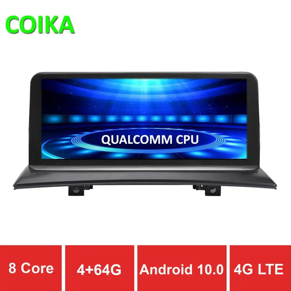 COIKA 10 25 &quotAndroid 0 система автомобильный dvd плеер для BMW X3 E83 2003 2009 Carplay GPS Navi 8 ядерный