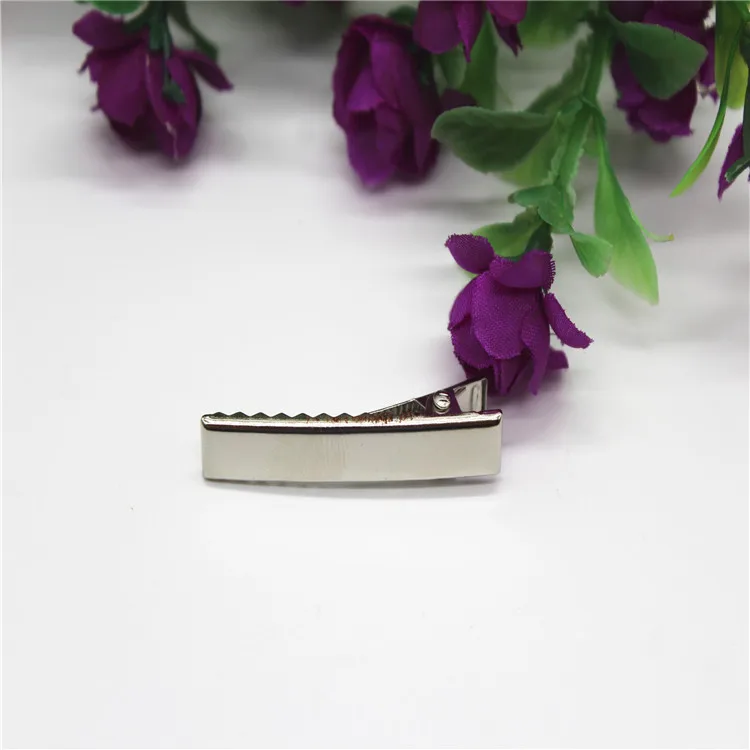 4.5 Centimeter Guangzhou Thick Barrettes Korean-style Barrettes Manufacturers Handmade Hair Accessories DIY Materials Alloy Barr
