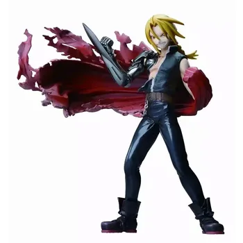 

Fullmetal Alchemist GEM Auto Mail Edward Elric Face And Body Can Change PVC Action Figure Collection Model Toy X3695