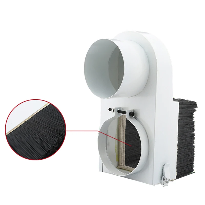 80mm Diameter Dust Collector Dust Cover Brush For CNC Spindle Motor Milling Machine Router Tools