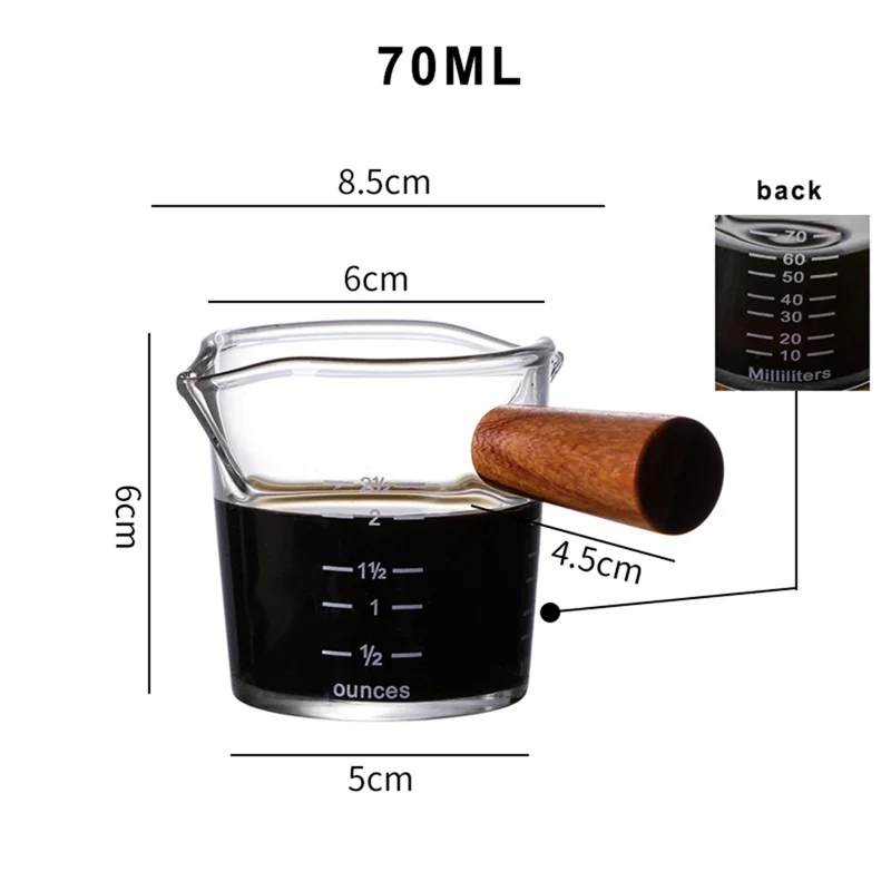 Measuring Cup Glass Pyrex Glass Measuring Cup with Spout Kitchen Cups Tea  Coffee Pitcher Microwave Safe - AliExpress