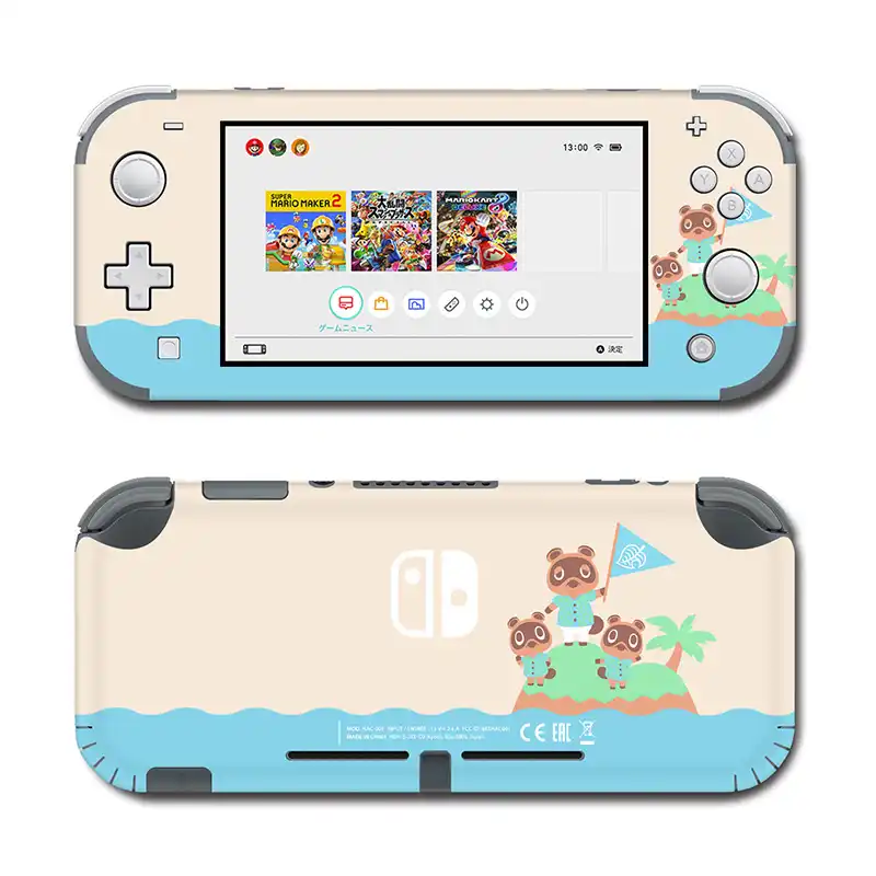 どうぶつの森ためスイッチ Lite スキンスキンカバーステッカーラップ任天堂スイッチ Lite コンソール Stickers Aliexpress