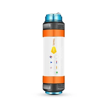 

USB Rechargeable IP68 Waterproof LED Camp Lights Portable lantern Flashlight T15 T25 T30 Multi-functional Hanging Magnetic lamp