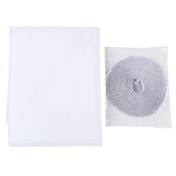 

Fly Mosquito Window Net Mesh Curtain DIY Invisible Spiders Bugs Self-adhesive Window Mesh Screen Home Supplies