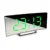 Hot Large Screen LED Curved Surface Mirror Clock Silent Alarm Clock Desk Home Decoration Power Saving Data Storage Clock 11