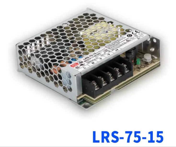 MEAN WELL LRS-75 5 В 12 15 24 36 48 75 Вт оригинал высокая мощность и эффективность один выход