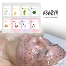 

Soft Hydro Jelly Mask Powder Face Skin Care Whitening Rose Gold Collagen Peel Off DIY Rubber Facial Jellymask SPA Beauty Salon