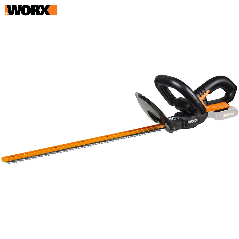 WORX WG259E электрический триммер для живой изгороди с платформой для аккумулятора Powershare - Цвет: NO BATTERY