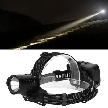 

USB Charging LED Headlight Waterproof Flashlight 6800KM 3 Lighting Modes As Power Bank For Outdoor Camping Activity