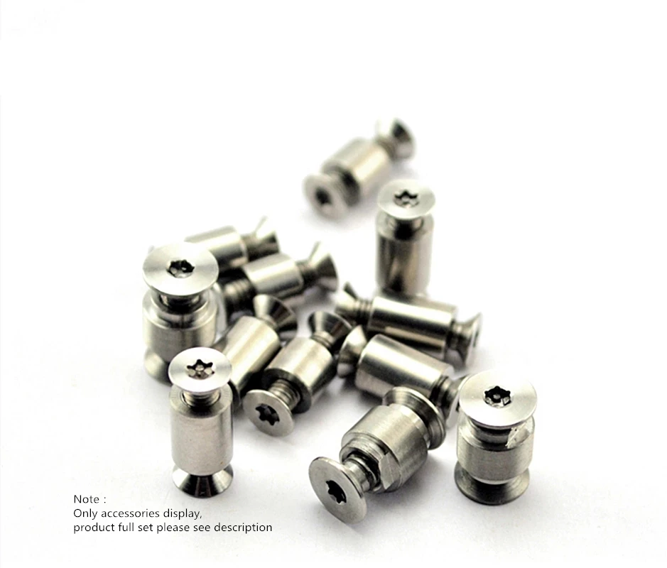 Para 2 Titanium Spindle Support Shaft, Tail Rope, Tube Lanyard Tube Clip Screws for Spyder Paramilitary 2 C81