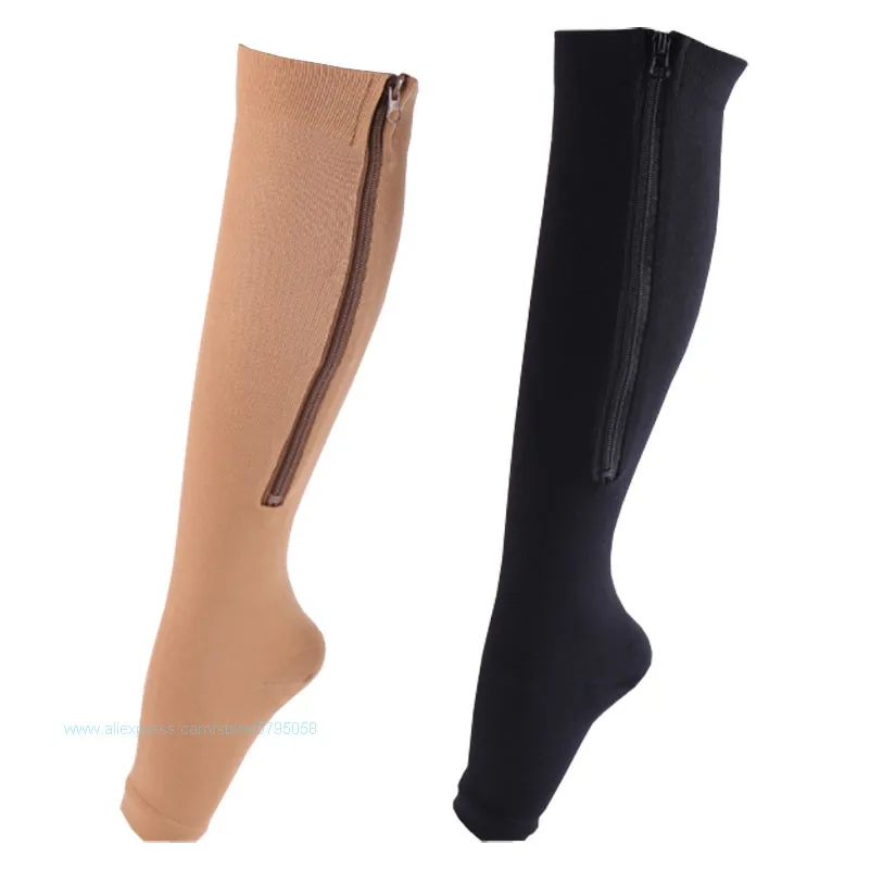 

Open Toe Compression Socks Men & Women Stcoking Medical Running Nursing Hiking Recovery & Basketball Sock