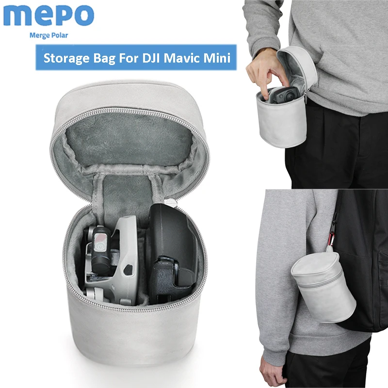 Hot Sale XXM Mavic Mini Drone Carrying Bag Outdoor Storage Case For DJI Mavic Mini Drone Remote Control Collection Bag With Hanging Buckle 
