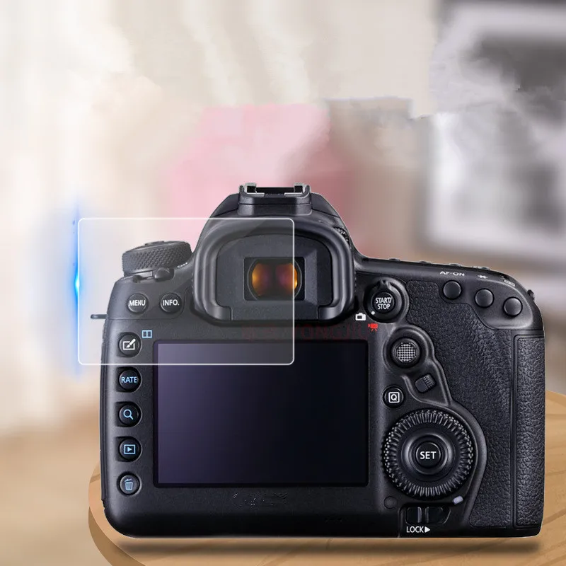 2 шт камера ЖК-панель Защитная пленка для экрана, защита для Canon EOS 5D4 77D 7600D EOS R 100D