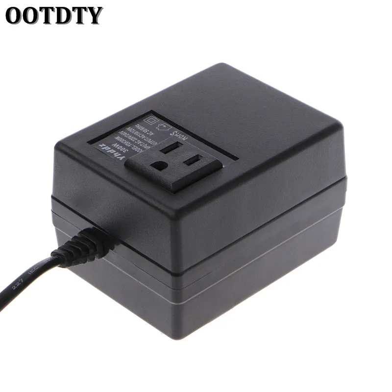 OOTDTY 300 Вт 220/240 В до 110/120 В переменного тока понижающий дорожный трансформатор напряжения преобразователь 63hf