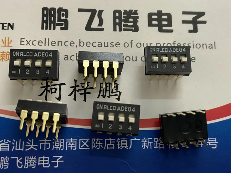Everything You Need to Know About the ADE0404 4-Bit DIP Switch Pinout ...