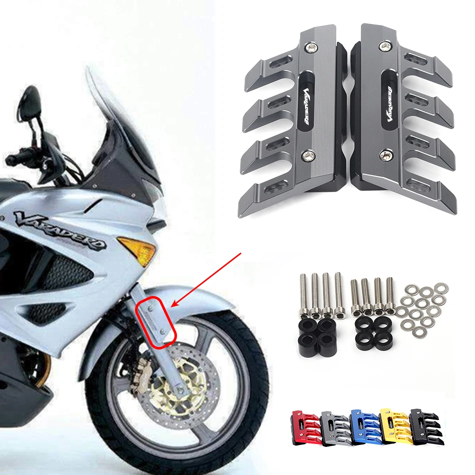For HONDA XL1000 Varadero ABS XL 1000 V Motorcycle Accessories Mudguard Slider Front Fender XL1000V 1000V Fork Protector | Автомобили и