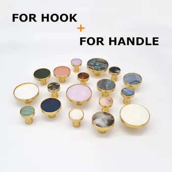 

Handle Knobs for Furniture Cabinet Handle Brass Cupboard Pulls Drawer Knobs Kitchen Handles Colorfull Wall Hook