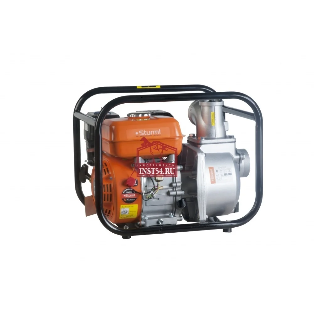 Gasoline pump 1000L/min, 7лс, 4-stroke motorcycles. 3" pure water, head of 34 m tank 3, 3L Sturm! BP87101