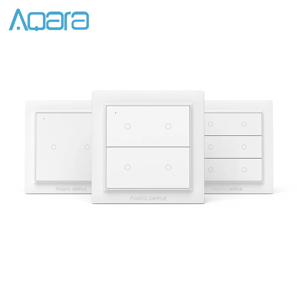 Aqara OPPLE Wireless Scene Wall Switch 6 Gang Smart Compatible with