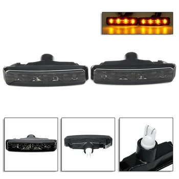 

Right Side Marker Light Accessories Indicator Lamp Amber For BMW E39 1997-2003 1 Pair Car