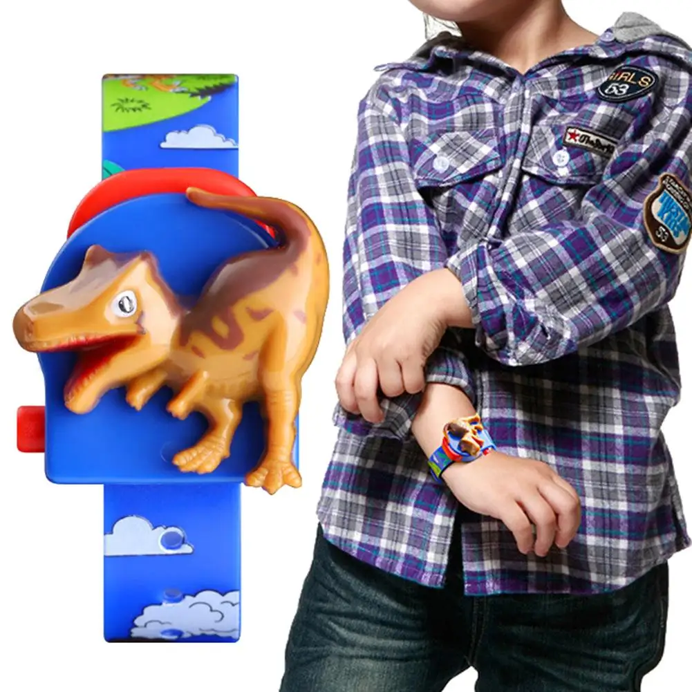 

Dinosaur Kids Watches Cartoon Digital Design Strap Children Watch For Boys Girls LED Display Fashion Clock Men Watch
