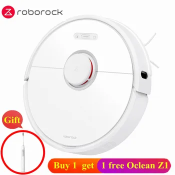 

Roborock S6 White Robot Vacuum Cleaner Home Automatic Sweeping Dust Sterilize Smart Planned Washing Mopping from Czech Republic