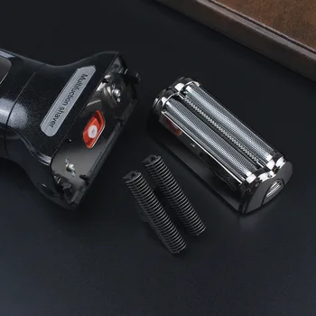 

Newest Rechargeable Cordless Shaver for Men Twin Blade Reciprocating Beard Razor Face Care Multifunction Strong Trimmer