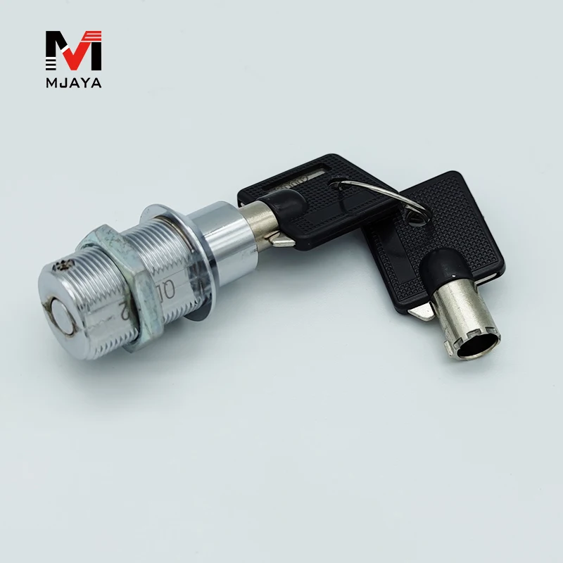 1Pcs/Pack Capsules Vending Machine Lock With 2Keys Elastic Tubular