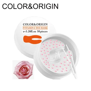 

Color&Origin Vitamin C Eye Masks Hyaluronic Acid Moisturizing Eye Patches Collagen Smooth Fine Lines New Anti Puffiness Wrinkles