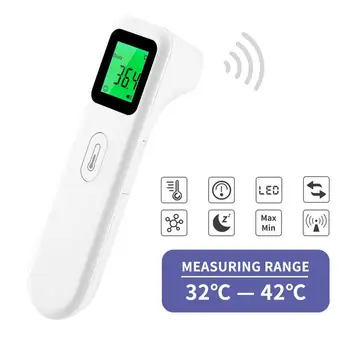 

New Infrared Thermometer Non-Contact Thermometer Baby Adults Outdoor Home Digital Body Infrared Fever Forehead Ear Thermometer