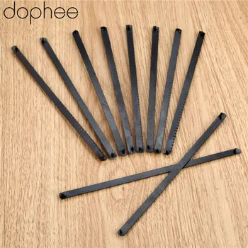 

dophee 150mm 6-inch Mini Serra Hacksaw Blade Stainless Steel Hand Saw Blade Sierra Frame Gereedschap Houtbewerking Testere 10pcs