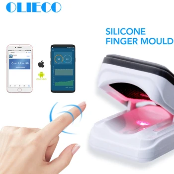 

OLIECO Bluetooth Fingertip Pulse Oximeter OLED Blood Oxygen Saturation Meter SPO2 PR Oximetro de dedo Family Health Care Tool