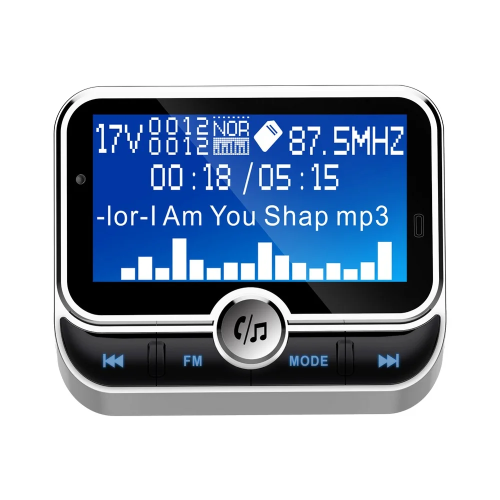 12 V 24 Автомобильный Bluetooth MP3 плеер Hands free Телефон fm передатчик автомобильное