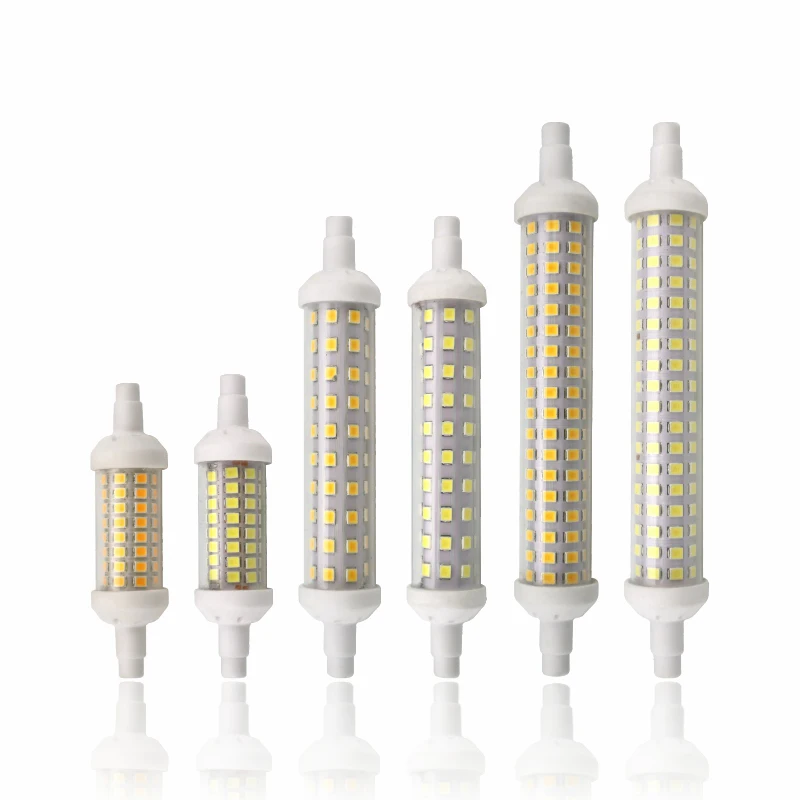 Светодиодная лампа R7S 10 Вт 15 20 78 мм 118 135 SMD 2835 светодиодная 220 В лампа-кукуруза