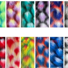 1500 г искусственный кроличий мех лисий мех плюшевая ткань искусственный мех ананас жаккардовая ткань