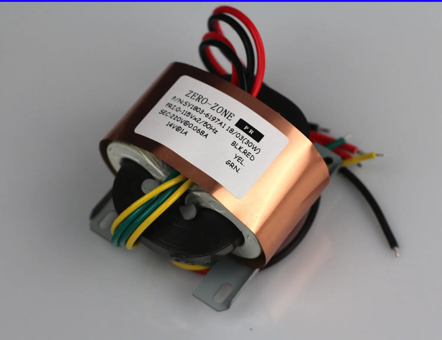 30 ВА HIFI медный R core трансформатор выход 0 220 В 14 в для трубного