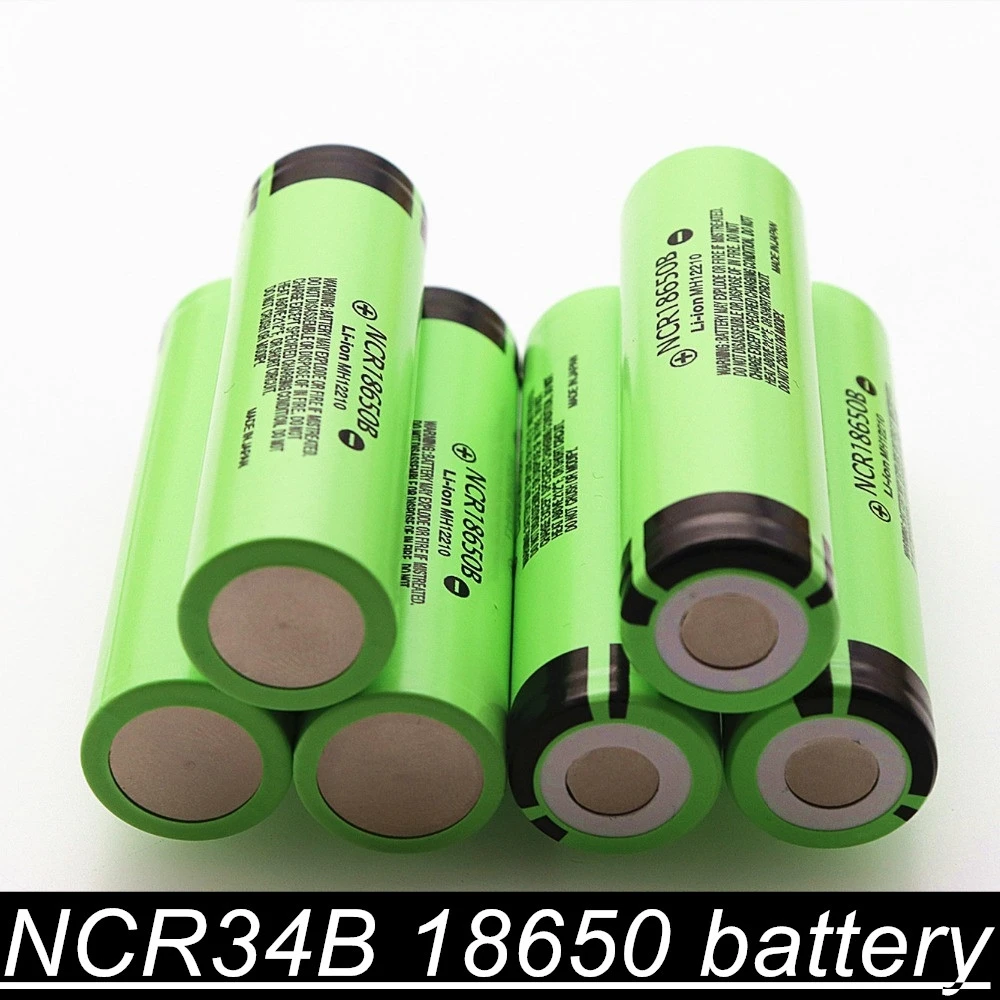 NCR18650B 3,7 v 3400mah 18650 литиевая аккумуляторная батарея для фонариков