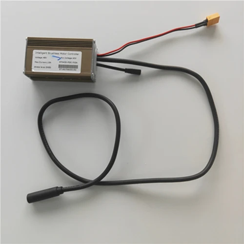 48v 15A Controller Интеллектуальный бесщеточный контроллер двигателя для Mercane с широким колесом, Электрический скутер 48 В 15A рычаг тормоза EABS - Color: 48v 15A Controller