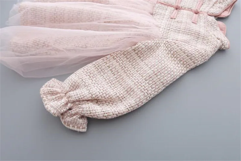 Платье принцессы для маленьких девочек; зимняя Классическая клетчатая детская одежда с длинными рукавами; осенняя одежда для дня рождения; Дизайнерская одежда для младенцев; Vestidos
