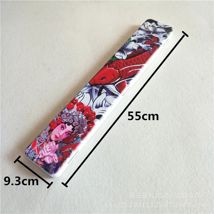 

Coloured Drawing Floating Box 550 Single Layer Floating Box Fishing Tackles duo gong neng he Angling Supplies Chinese-style Floa