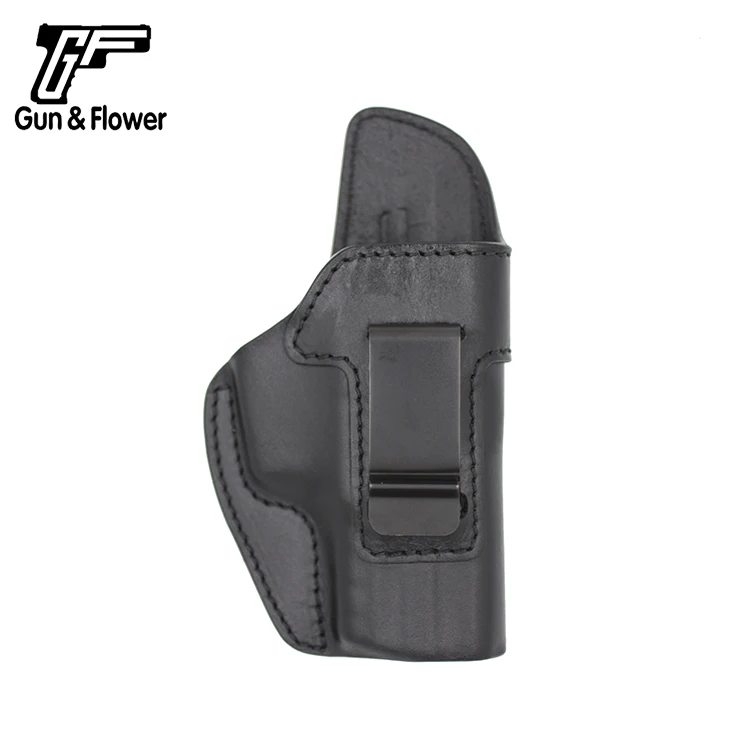 

Gunflowert Black Right Hand Inside Waistband Leather Pancake Belt Holster for P2022