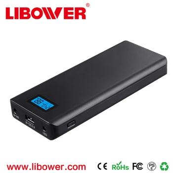 

Libower 15600mAh Power Bank Mobile External Battery Quick Charge 2.0 Powerbank Dual USB Portable Battery for Phone XiaoMi Huawe