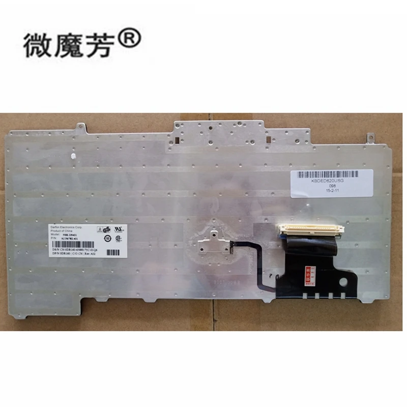  New US Keyboard for DELL Latitude D620 D630 D820 D830 Keyboard