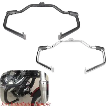 

Motorcycle Engine Guard Crash Bar Protector For Heritage Softail Classic Fat Boy 2000-2014 Softail Deluxe 2005-2014 Accessories