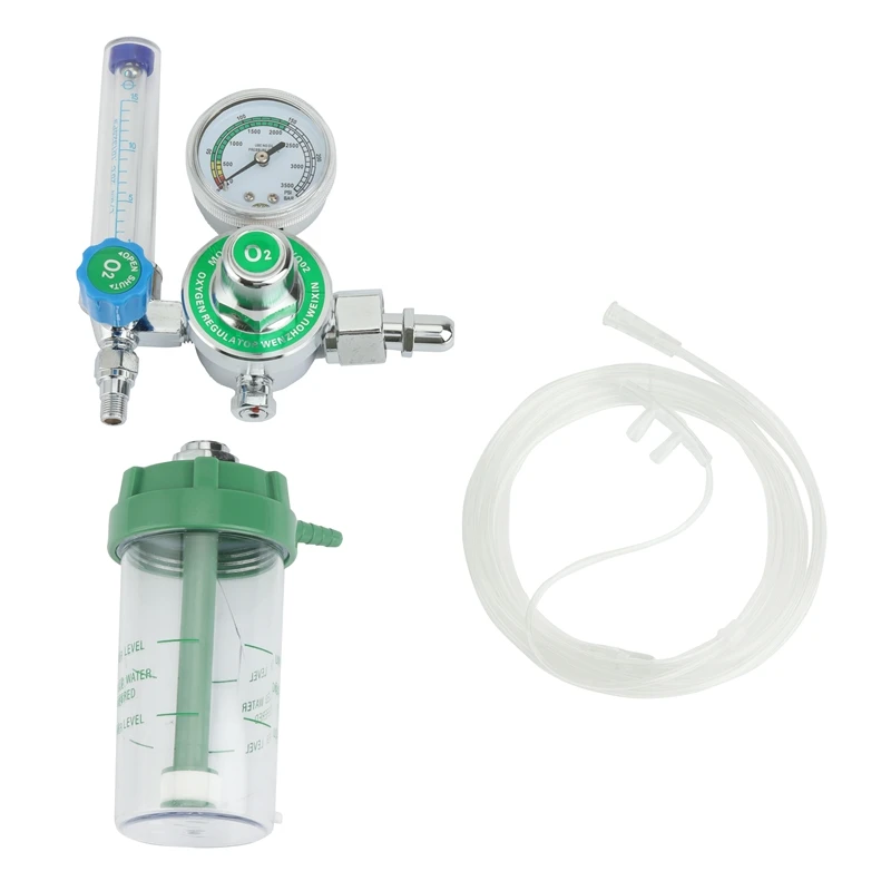 Fashionbuoy Type Oxygen Inhalator Regulator Pressure Flowmeters Reducer Gauge Inhalation Apparatus | Инструменты